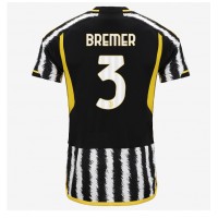 Billiga Juventus Gleison Bremer #3 Hemma fotbollskläder 2023-24 Kortärmad